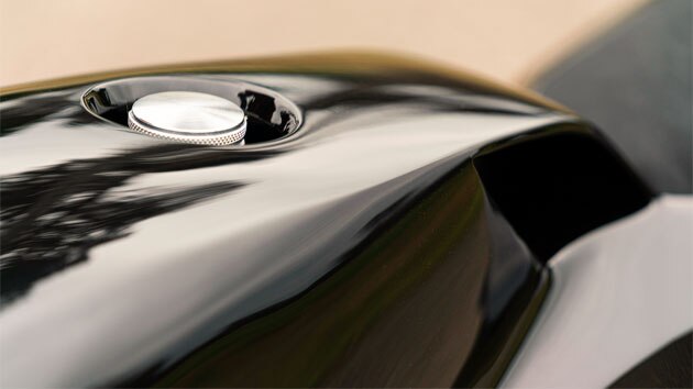 The tank fits beautifully into the overall design