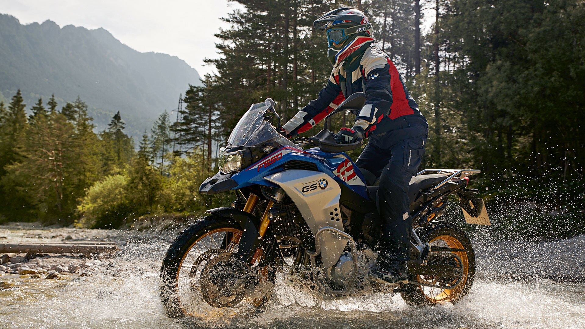 The new BMW F 850 GS Adventure in action off-road