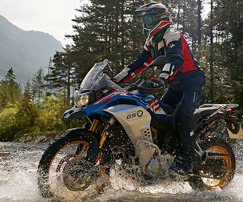 The new BMW F 850 GS Adventure in action off-road