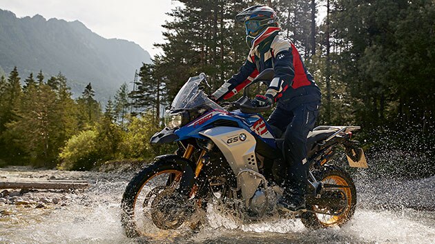 The new BMW F 850 GS Adventure in action off-road