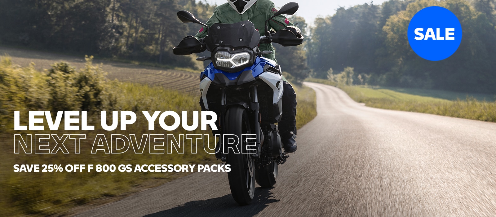 F 800 GS Accessory Packs Offer