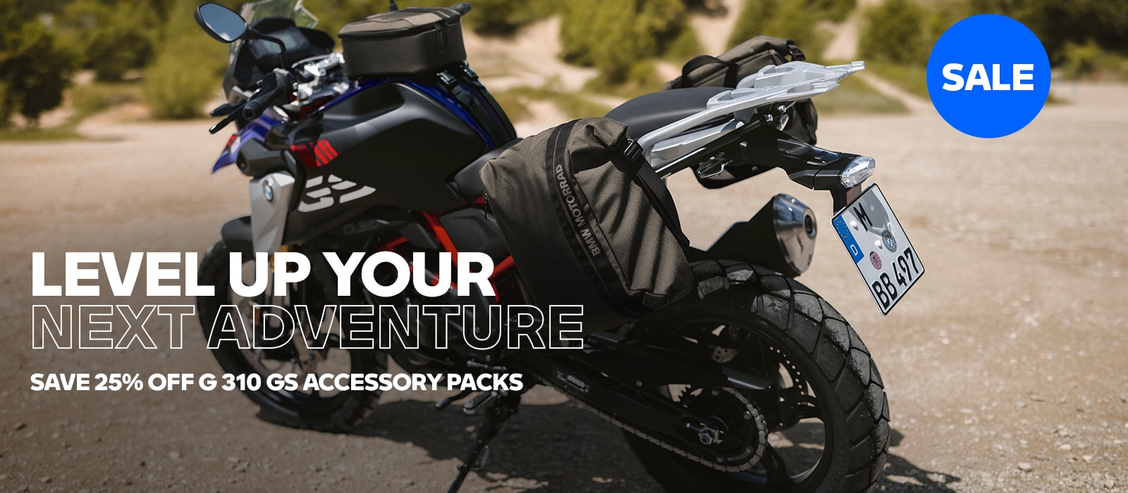 G 310 GS Accessory Packs Offer